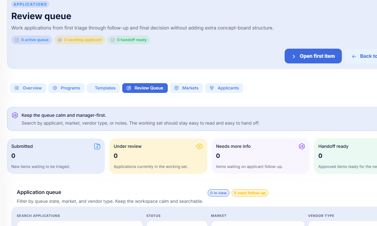 How to Manage Vendor Applications for Farmers Markets
